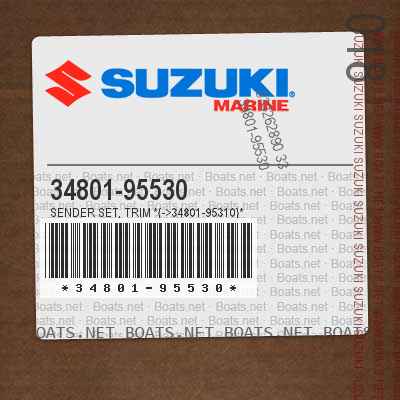 34801-95530 SENDER SET, TRIM *{->34801-95310}*