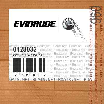 0128032 COVER, Starboard