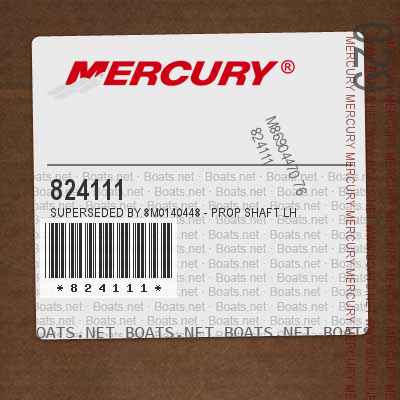 824111 Superseded by 8M0140448 - PROP SHAFT LH