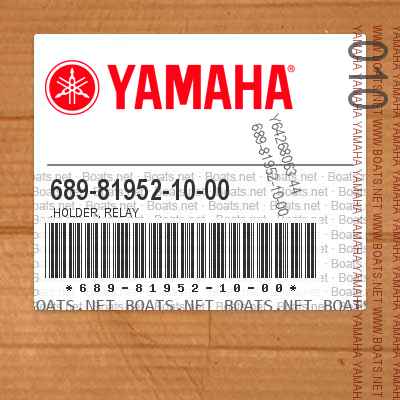 689-81952-10-00 .HOLDER, RELAY