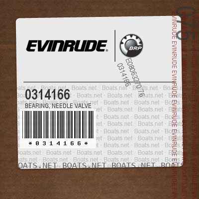 0314166 BEARING, Needle valve