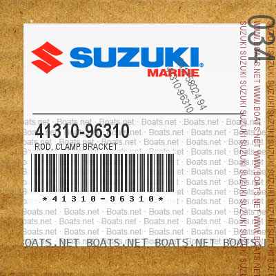 41310-96310 ROD, CLAMP BRACKET