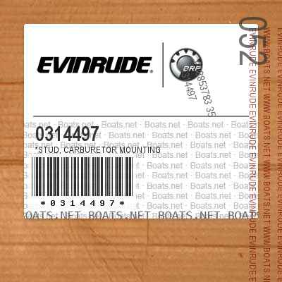 0314497 *STUD, Carburetor mounting