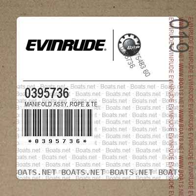 0395736 MANIFOLD ASSY, Rope & TE.