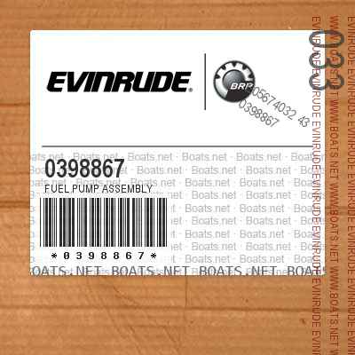 0398867 FUEL PUMP ASSEMBLY