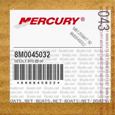 8M0045032 NEEDLE BRG @100