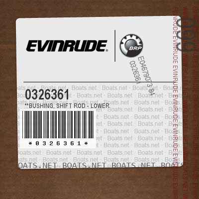 0326361 **BUSHING, Shift rod - lower