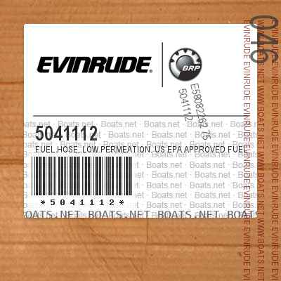 5041112 Fuel Hose, low permeation. US EPA Approved Fuel Hose