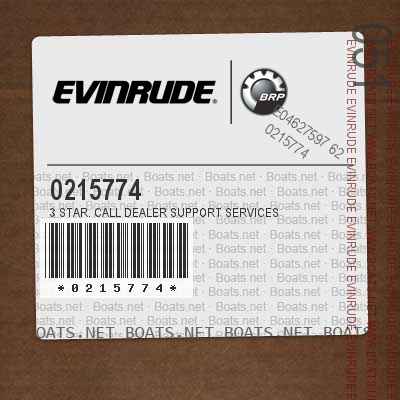 0215774 3 Star. Call dealer support services