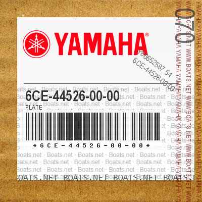 6CE-44526-00-00 PLATE