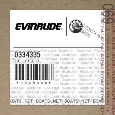 0334335 NUT, Ball joint