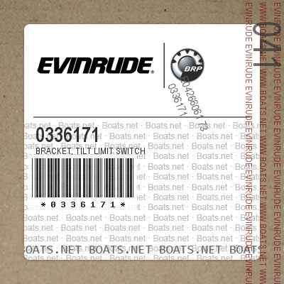 0336171 BRACKET, Tilt limit switch