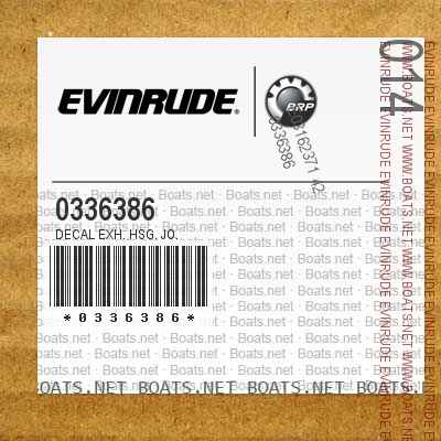 0336386 DECAL Exh. hsg. Jo.