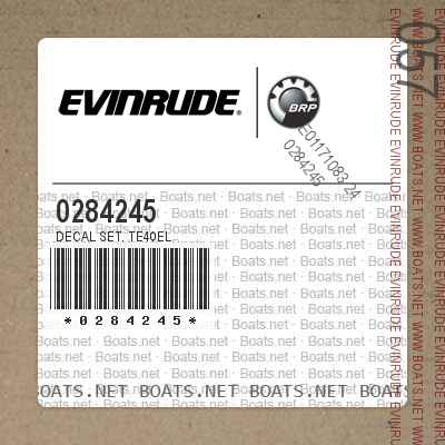 0284245 DECAL SET. TE40EL