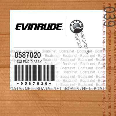 0587020 **SOLENOID Assy