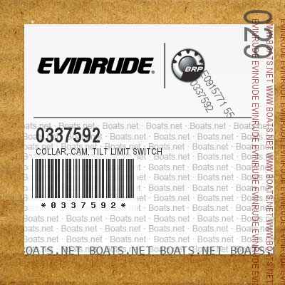 0337592 COLLAR, Cam, tilt limit switch