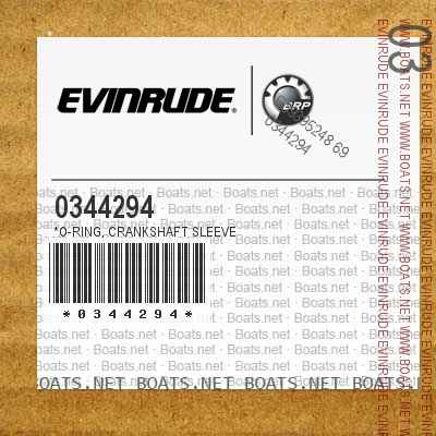 0344294 *O-RING, Crankshaft sleeve