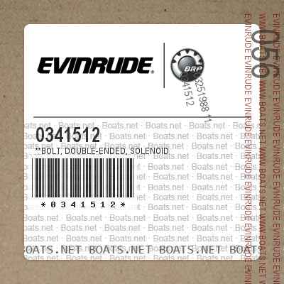 0341512 **BOLT, Double-ended, solenoid