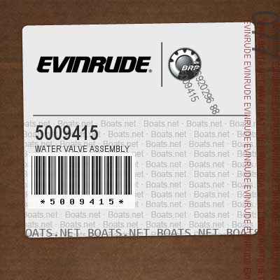 5009415 WATER VALVE ASSEMBLY