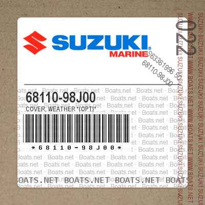68110-98J00 COVER, WEATHER *{OPT}*