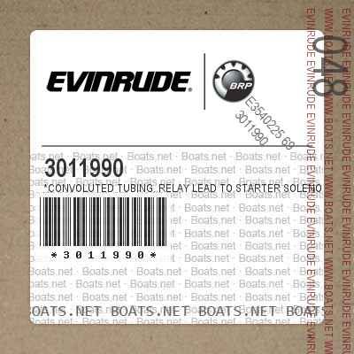 3011990 *CONVOLUTED TUBING. Relay lead to starter solenoid