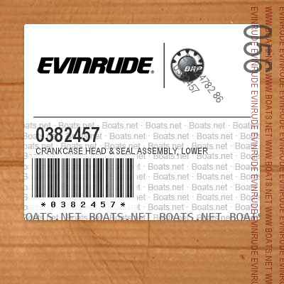 0382457 CRANKCASE HEAD & SEAL ASSEMBLY, Lower