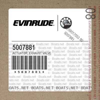 5007881 ACTUATOR, Exhaust valve