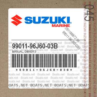 99011-96J60-03B MANUAL, OWNER'S