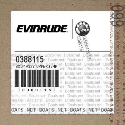 0388115 BODY ASSY.,Upper,85hp