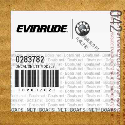 0283782 DECAL SET, 88 models