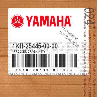 1KH-25445-00-00 Sprocket, Driven (45T)