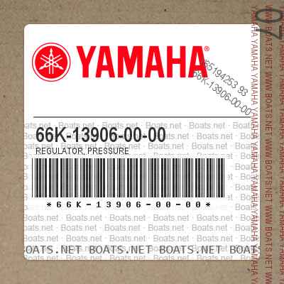 66K-13906-00-00 REGULATOR, PRESSURE