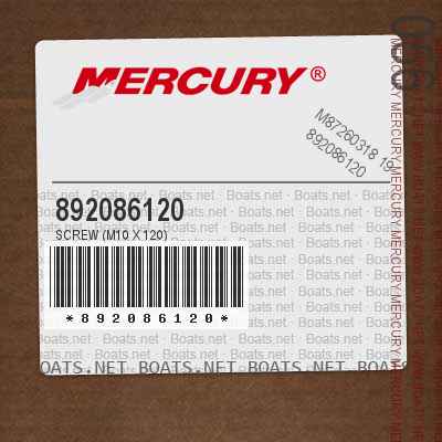 892086120 SCREW (M10 x 120)