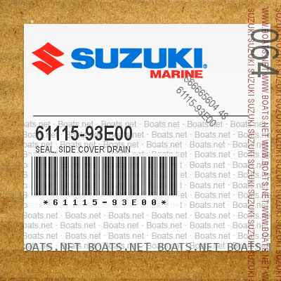 61115-93E00 SEAL, SIDE COVER DRAIN
