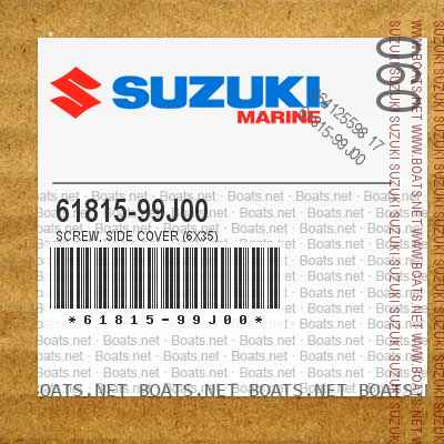 61815-99J00 SCREW, SIDE COVER (6X35)