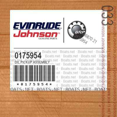 0175954 OIL PICKUP ASSEMBLY