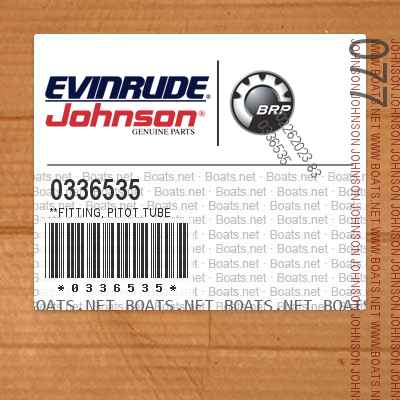 0336535 **FITTING, Pitot tube