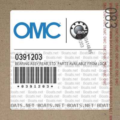 0391203 BEARING ASSY,Rear,std. PARTS AVAILABLE FROM LOCAL CHEVROLET DEALERS