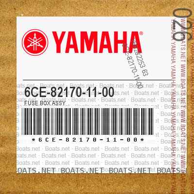 E68 Yamaha Fuse Holder Assembly 61A-82150-00 OEM New Factory Boat Parts 