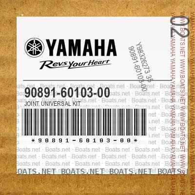 Yamaha 90891-60103-00 - JOINT UNIVERSAL KIT | Boats.net