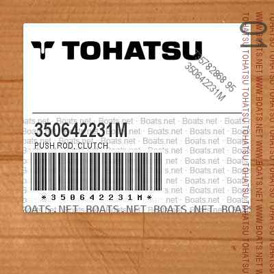 New OEM TOHATSU PUSH ROD CLUTCH 350642230 Superseded by 350642231 9.9 15 18 HP