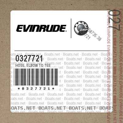 0327721 HOSE, Elbow to tee