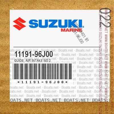 Suzuki 11191-96J00 - GUIDE, AIR INTAKE NO.2 | Boats.net