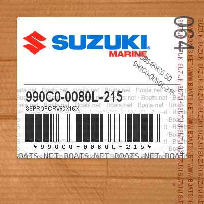 Suzuki 990C0-0080L-215 - SSPROPCRV63X16X | Boats.net