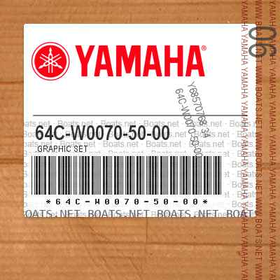 Yamaha 64C-W0070-50-00 - .GRAPHIC SET | Boats.net