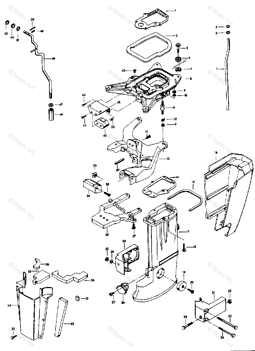 kkページ Kawasaki Motorcycle 1976 OEM Parts Diagram for SIDE COVERS