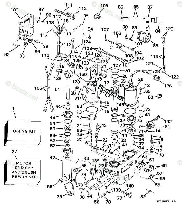 Evinrude Outboard Rigging Parts & Controls by Year 1997 OEM Parts