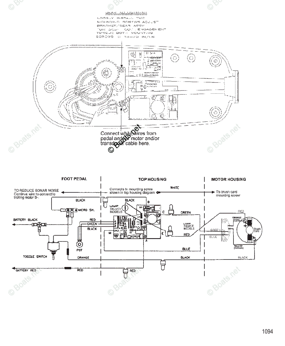 Trolling Motor Tour Edition Series OEM Parts