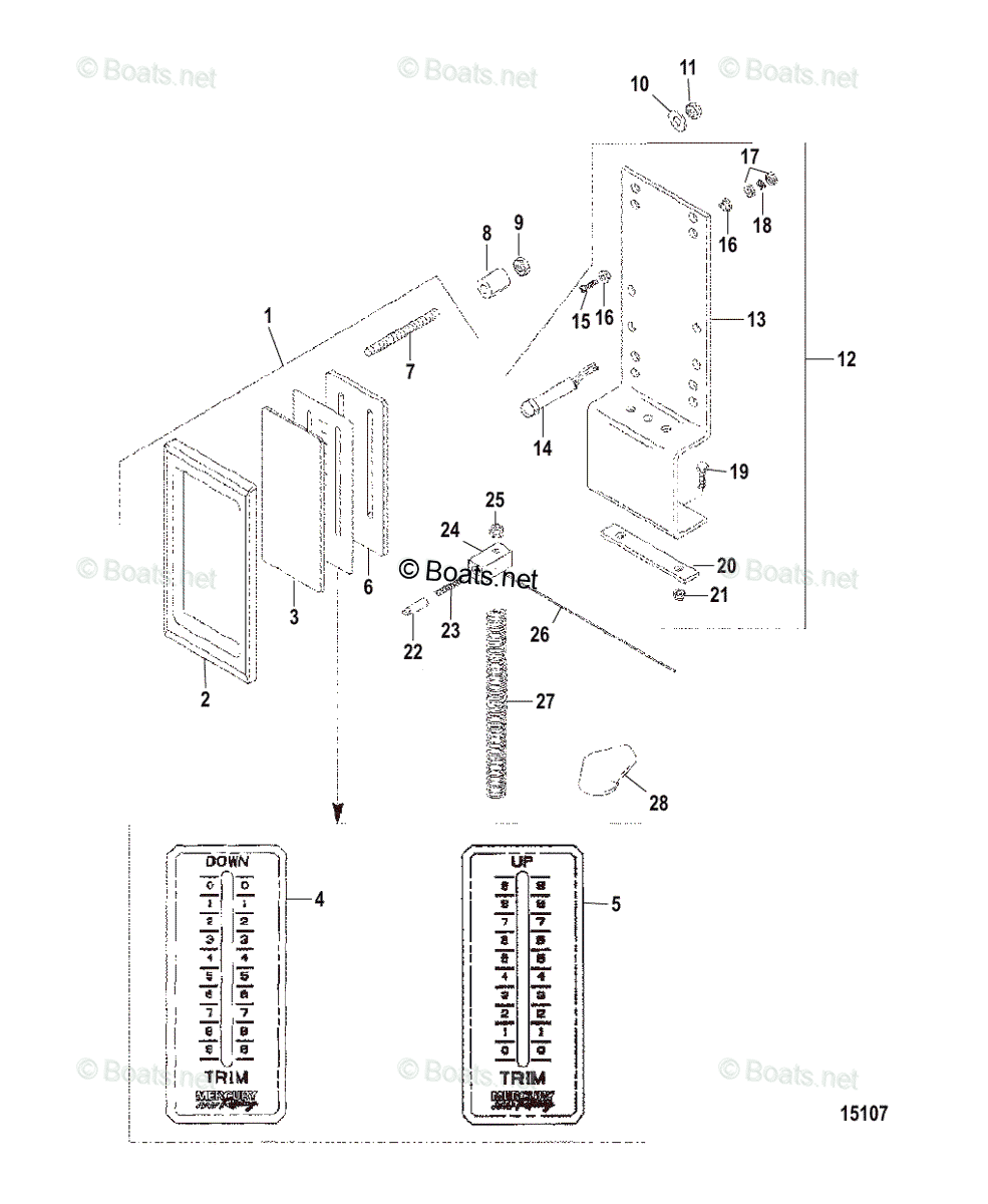 Mercruiser Rigging Parts & Accessories Electrical OEM Parts