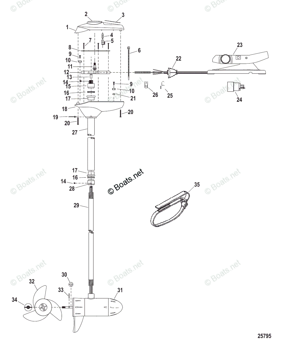 Motorguide Trolling Motor MotorGuide Fresh Water Series OEM